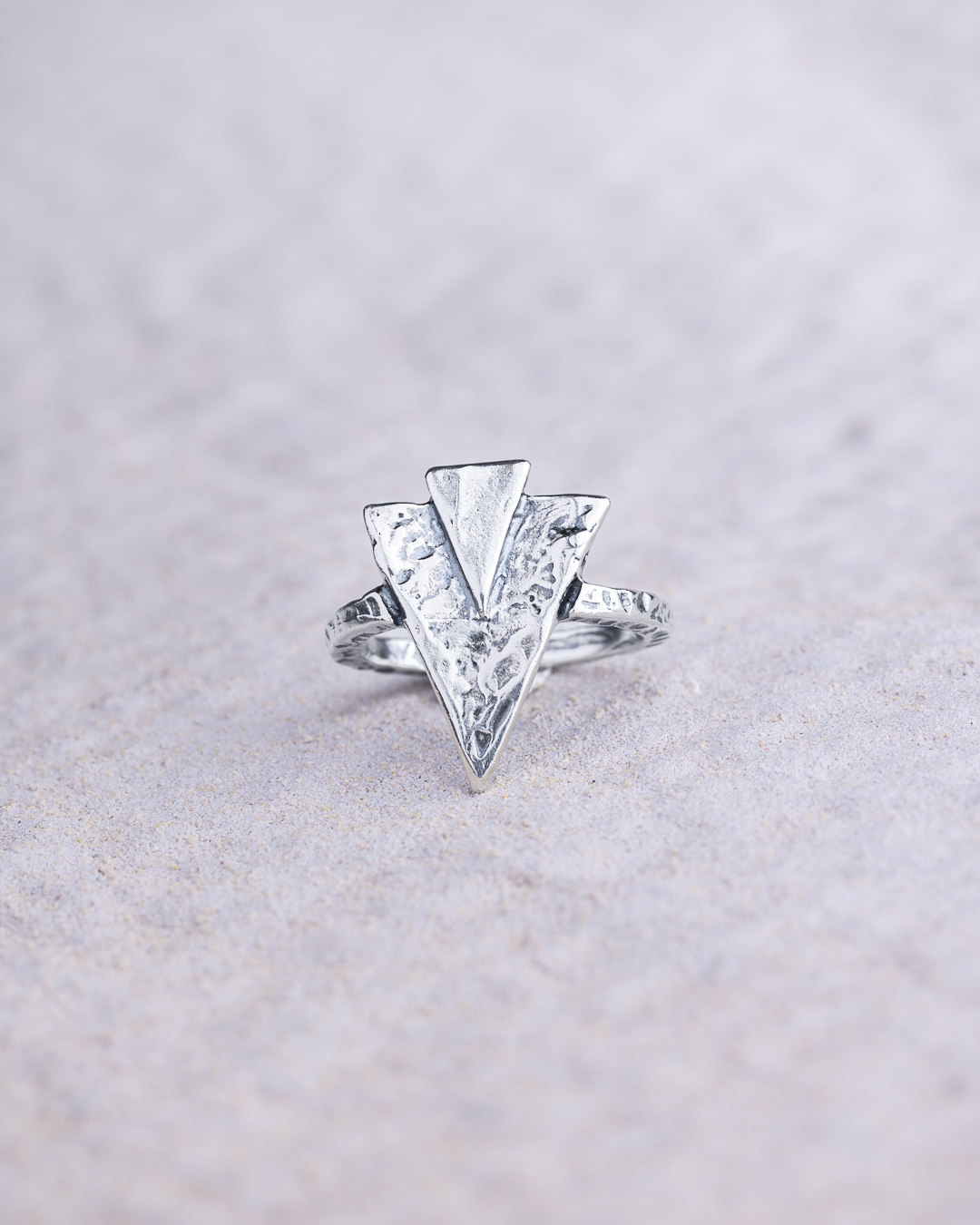 Anello Piramidi Tris