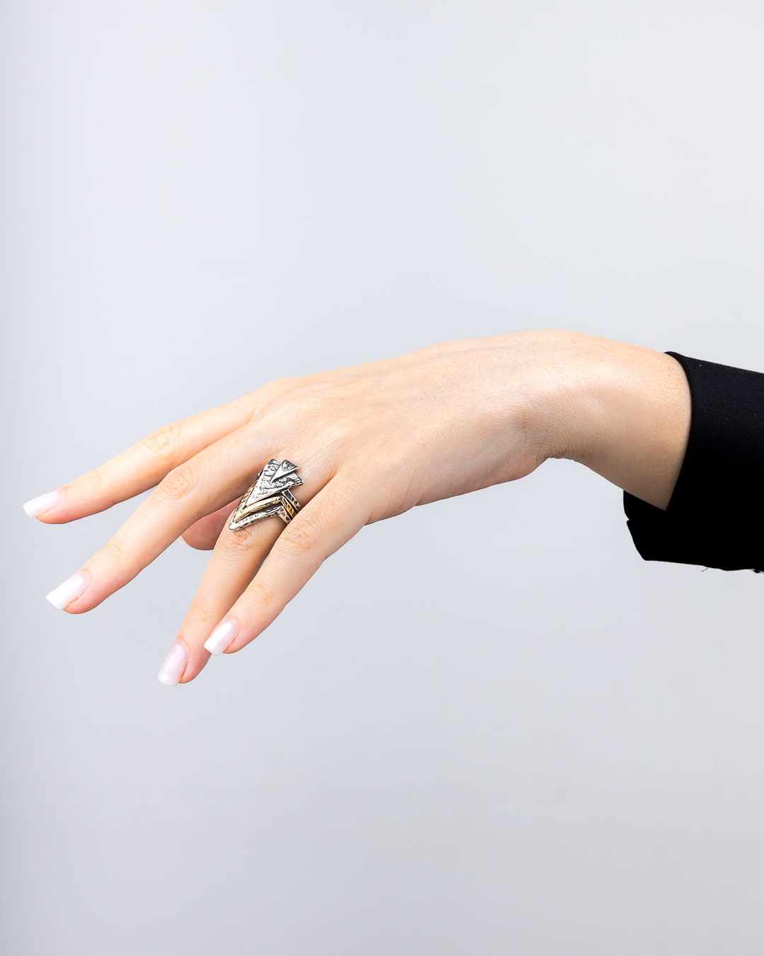 Anello Piramidi Tris