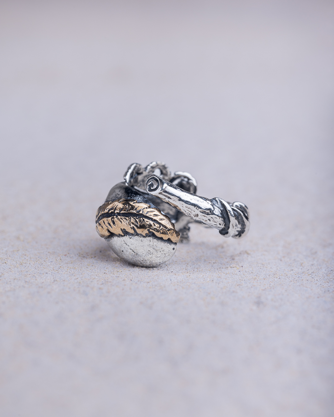 Anello Asso di Bastoni