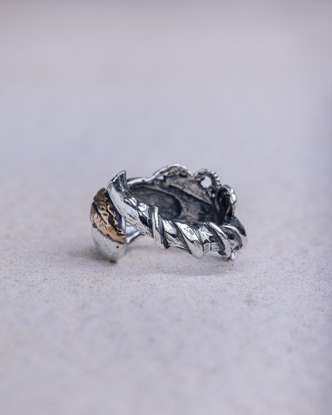 Anello Asso di Bastoni