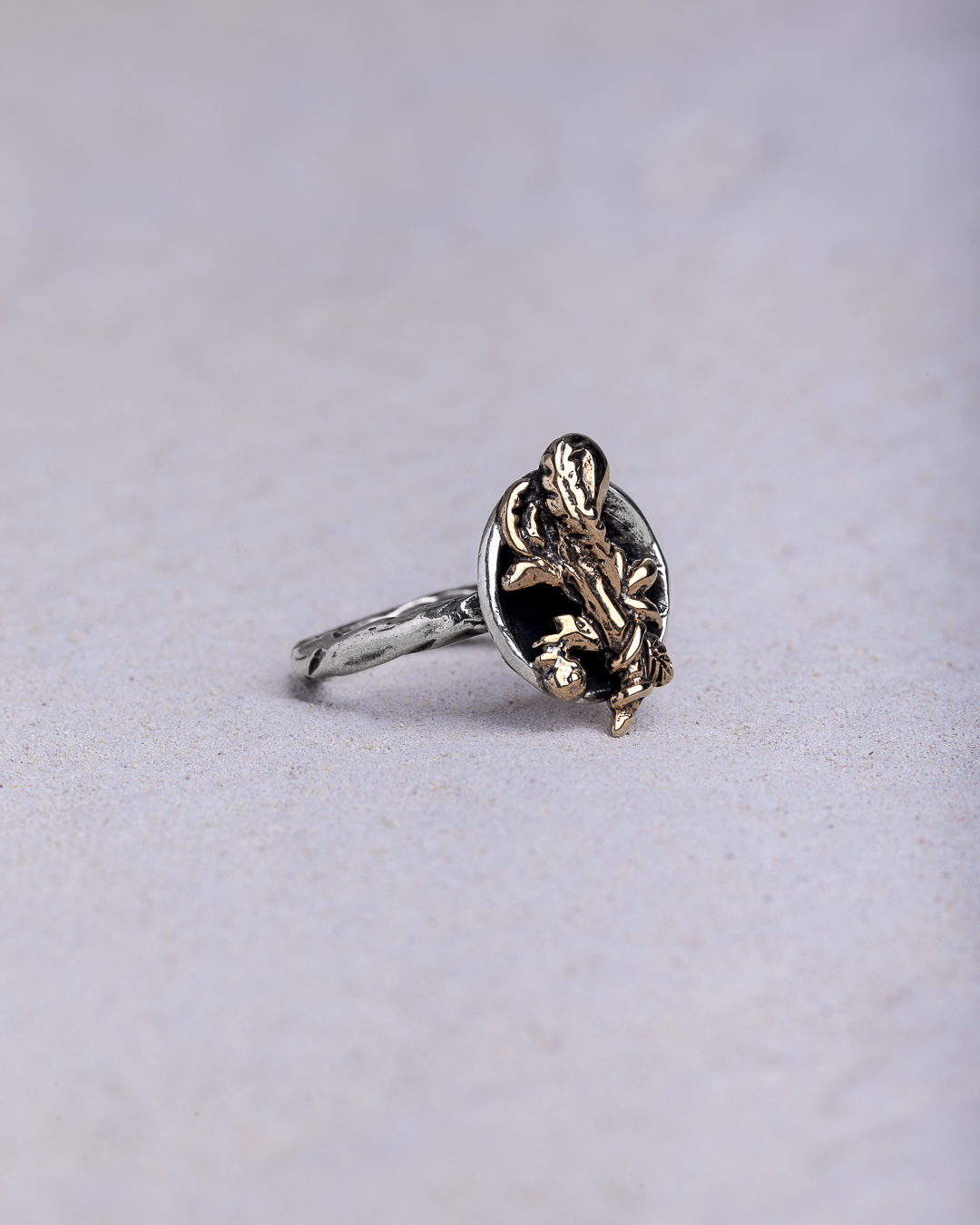 Anello Filo Asso di Bastoni