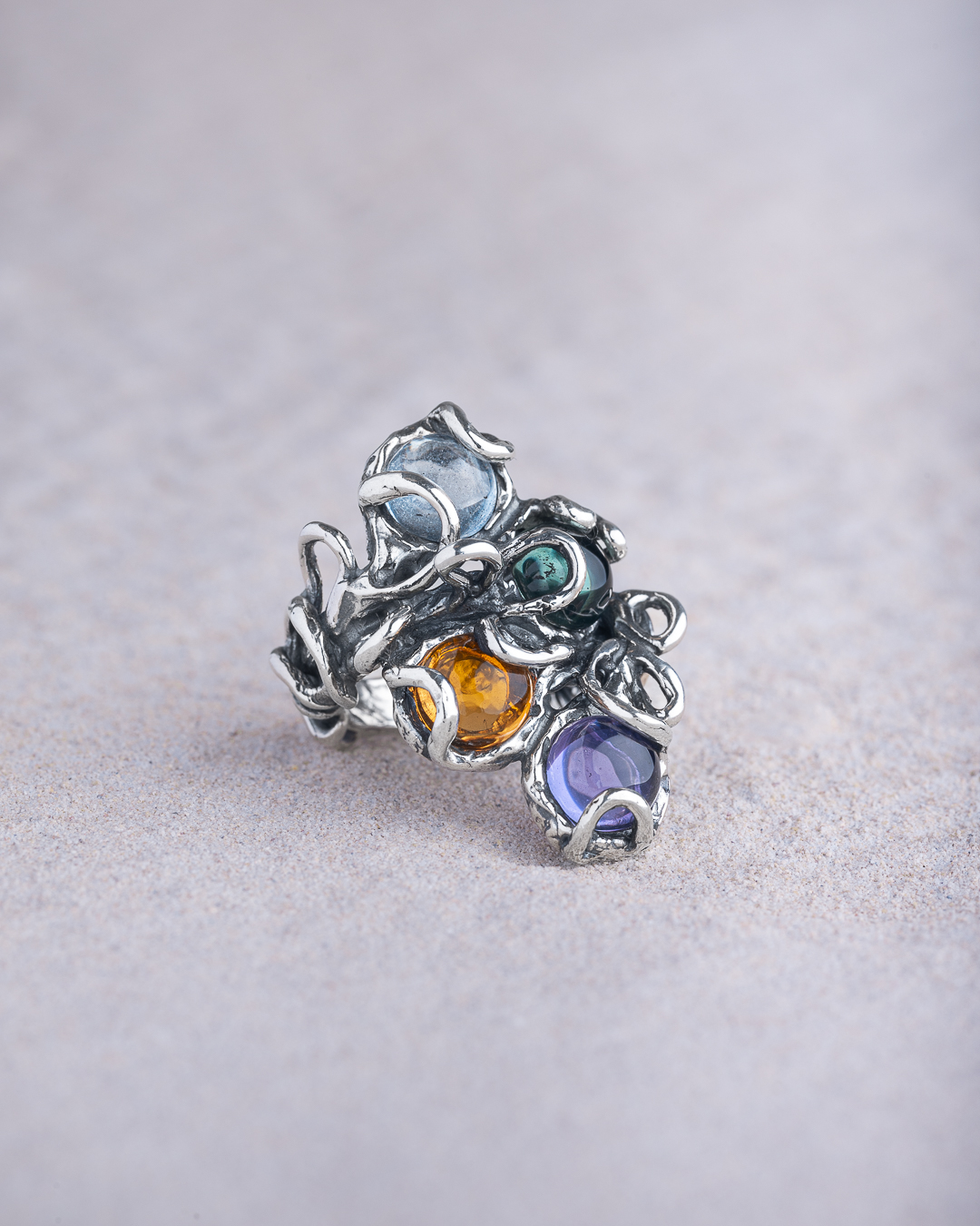 Anello Aura  IV gemmae