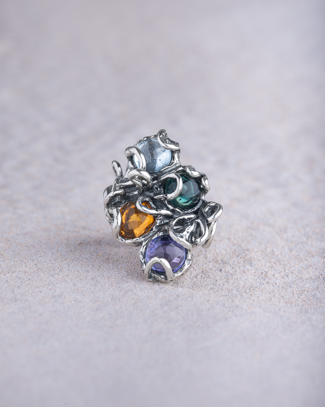 Anello Aura  IV gemmae