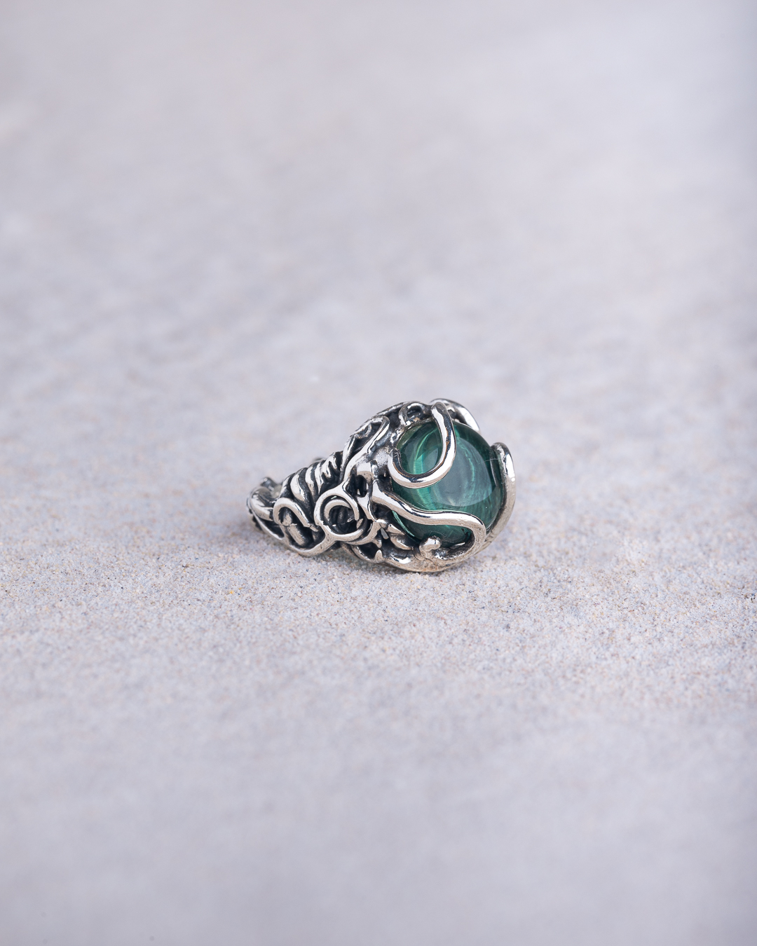 Anello Aura pietra media