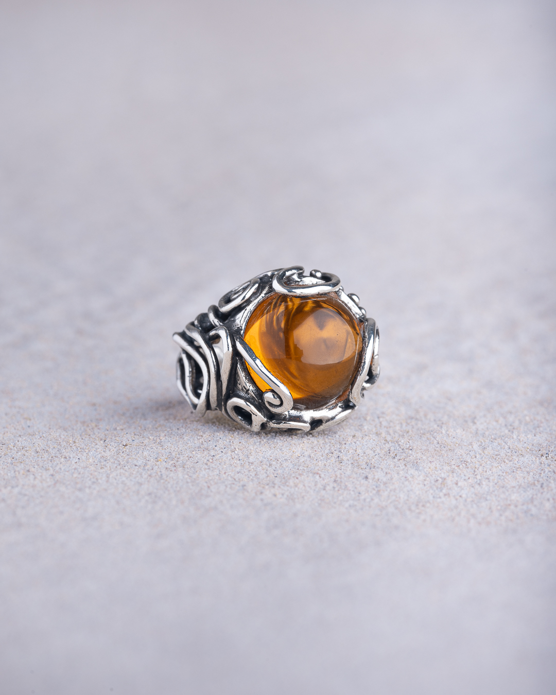 Anello Aura pietra grande