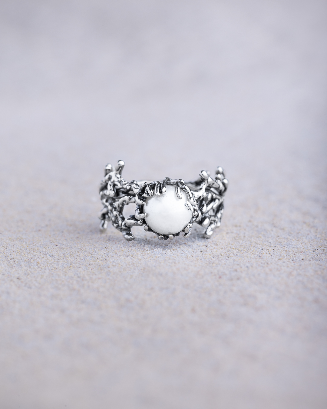 Anello Perle di Coco 1 perla