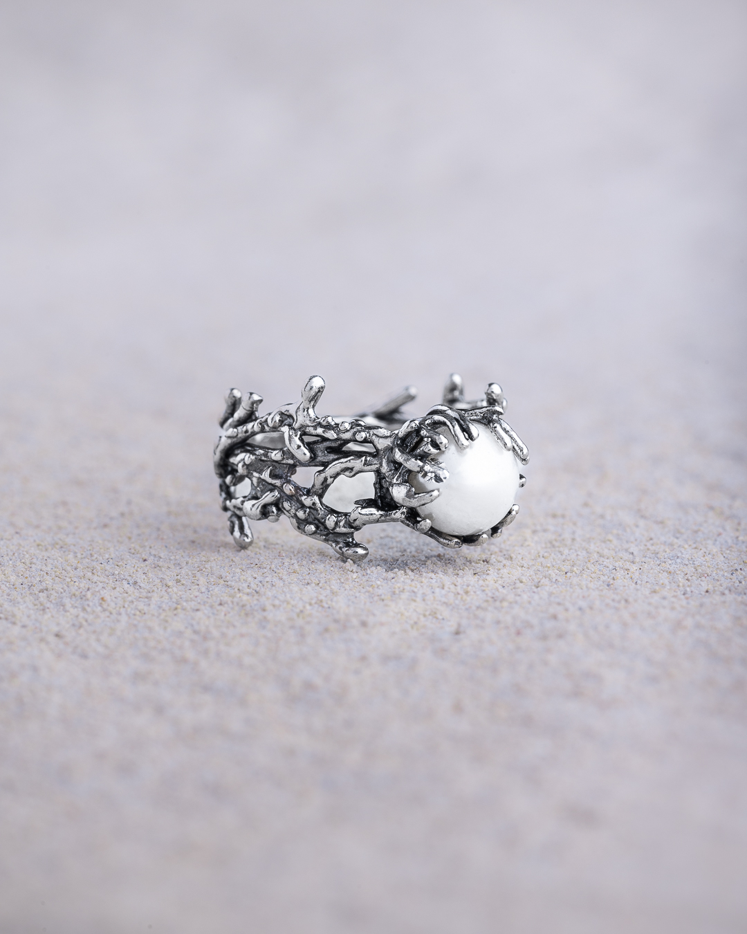 Anello Perle di Coco 1 perla