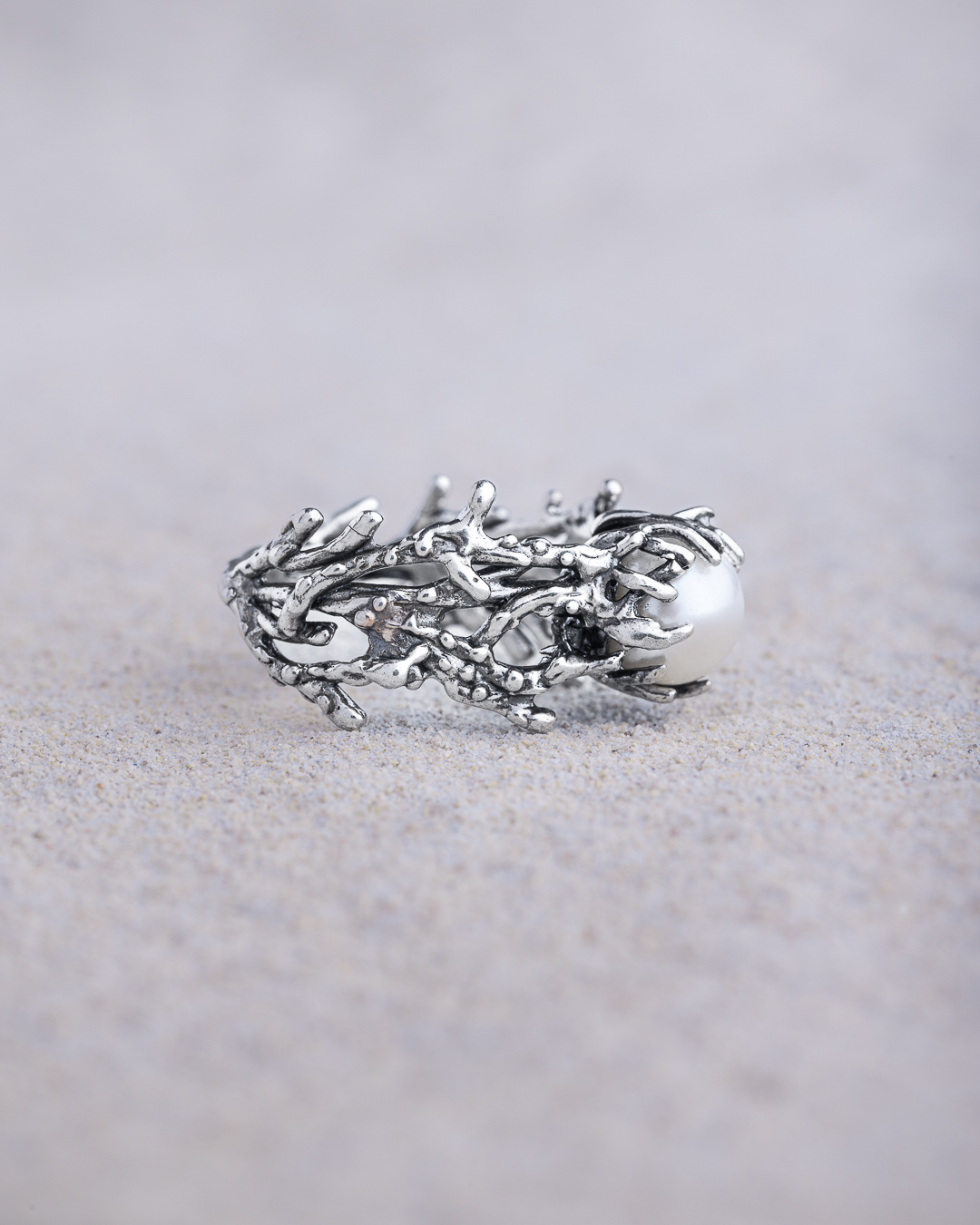 Anello Perle di Coco 1 perla