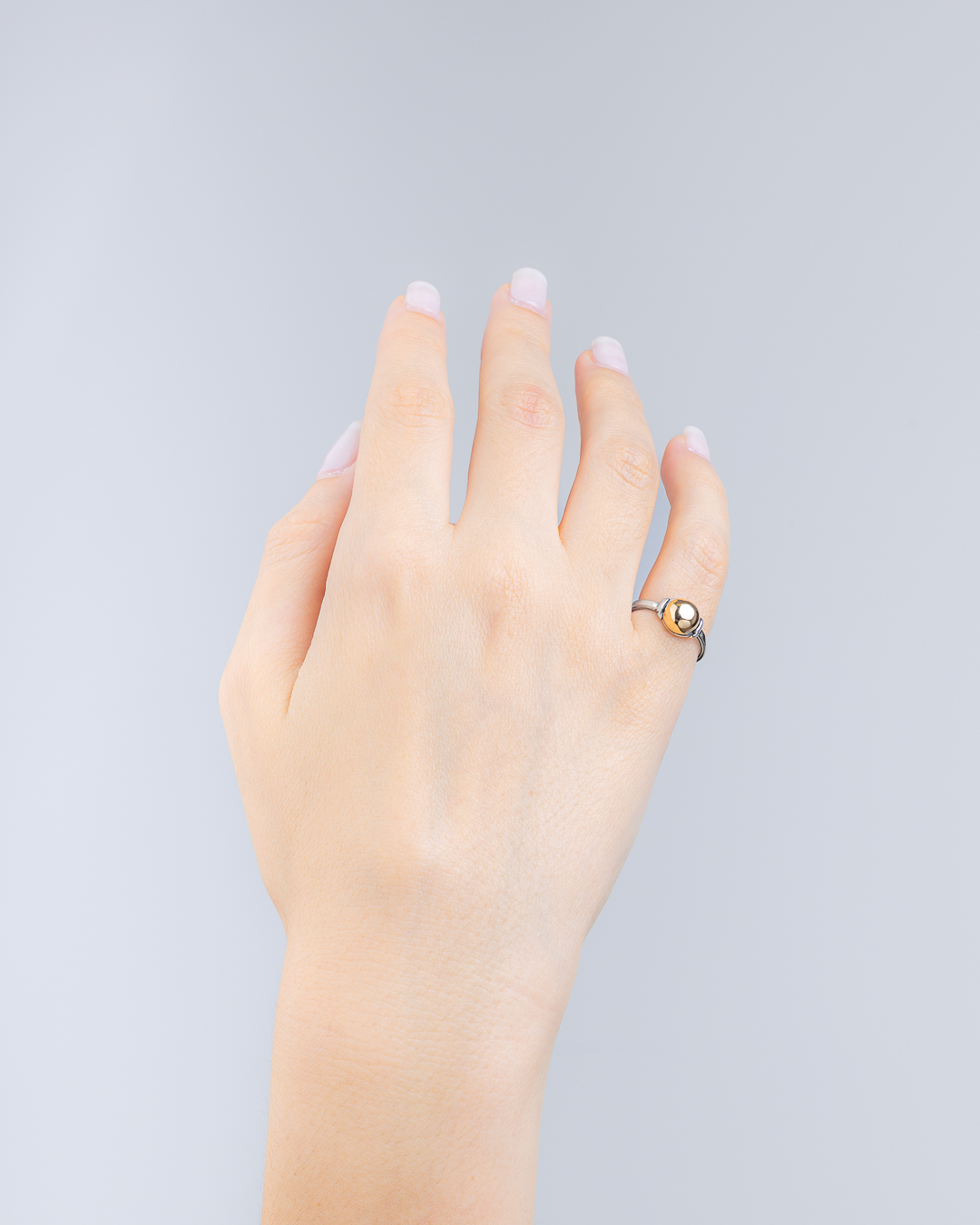 Anello Stil Novo Solitario Cabochon