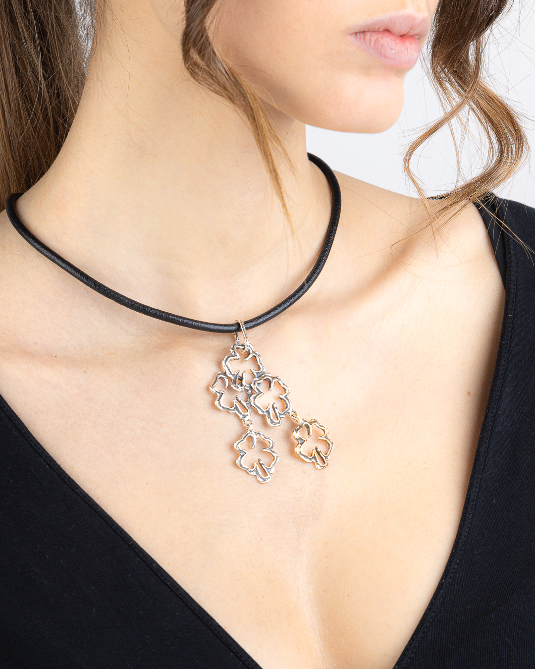 Ciondolo Quadrifogli