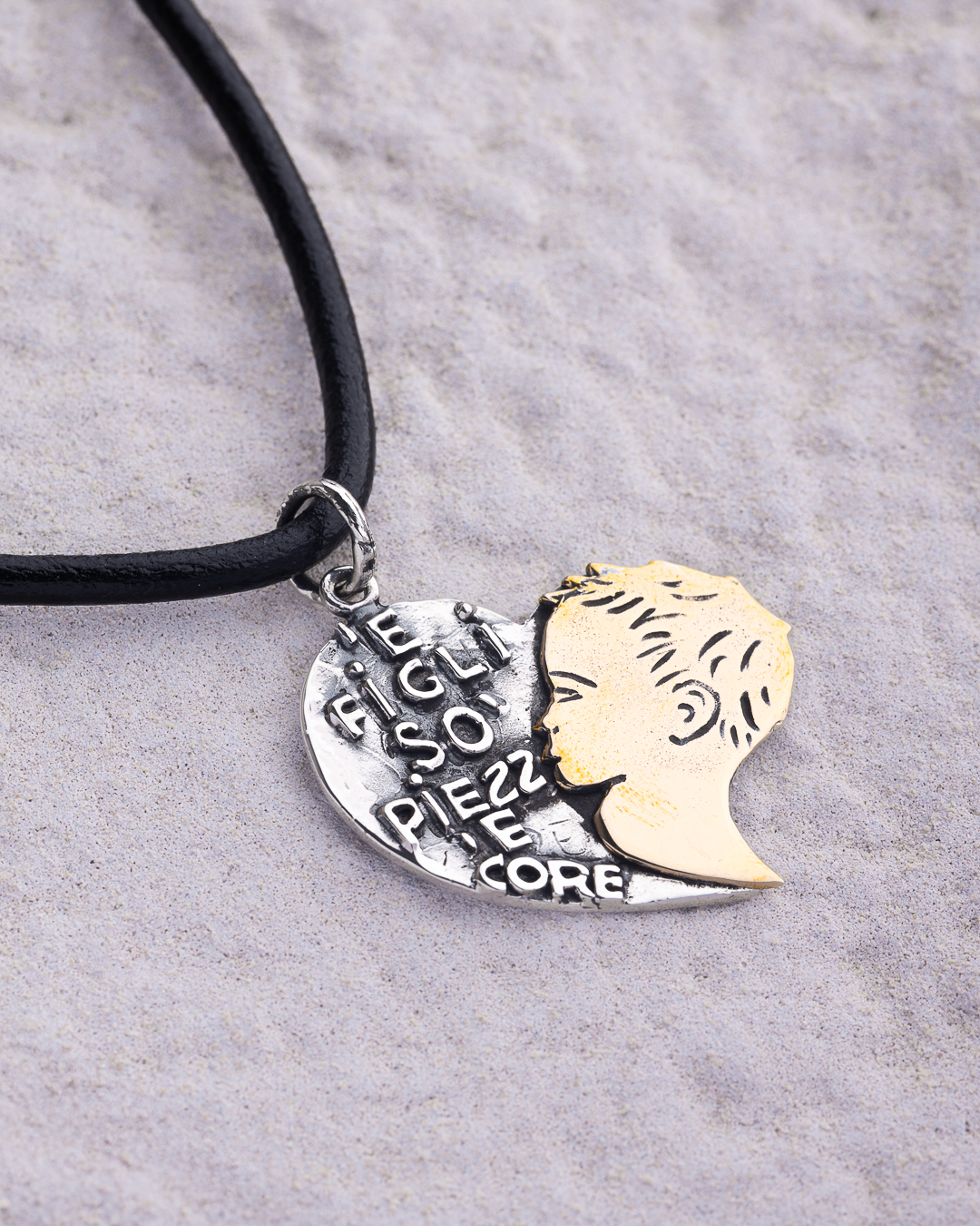 Ciondolo ‘E Figli so’ piezz ‘e core figlio