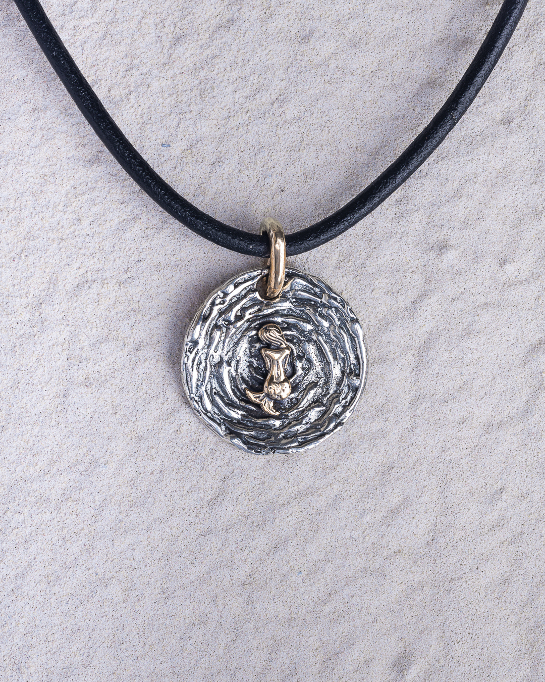 Ciondolo piastra lavorata vari soggetti Napoli