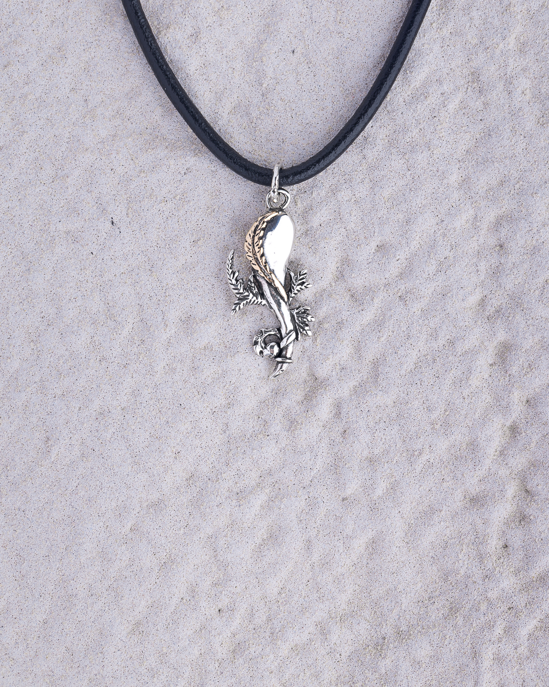 Ciondolo Asso di Bastoni medio