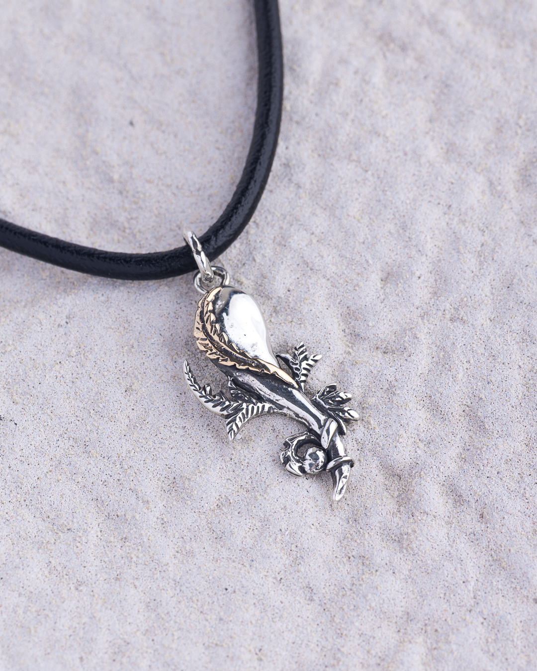 Ciondolo Asso di Bastoni medio