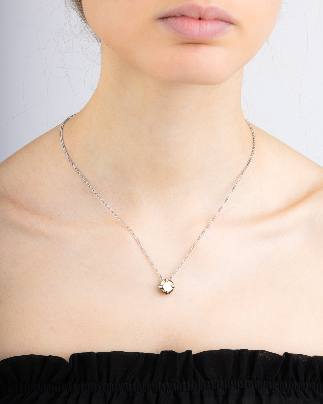 Ciondolo Stil Novo Punto Luce Luna Piena