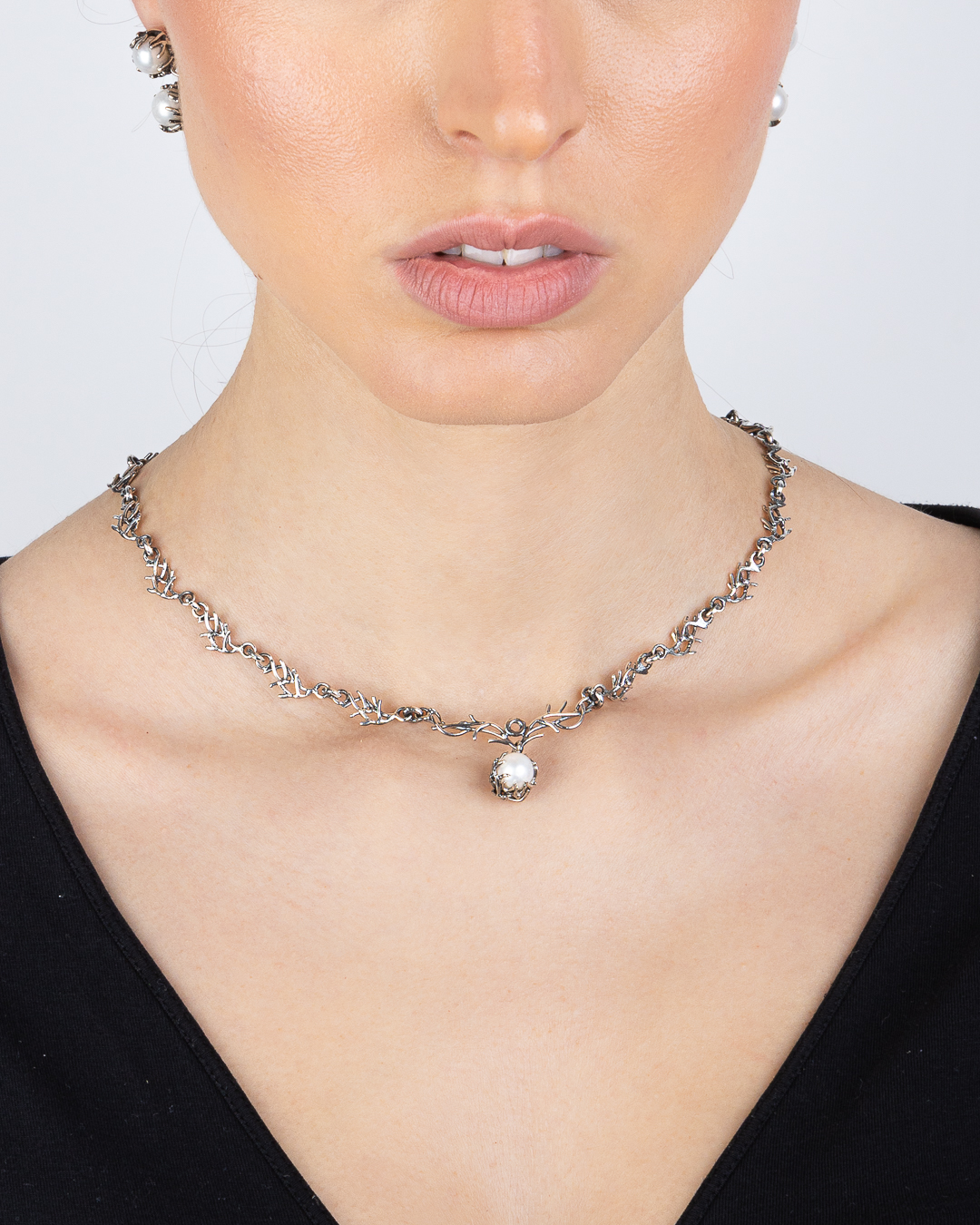 Girocollo Perle di Coco