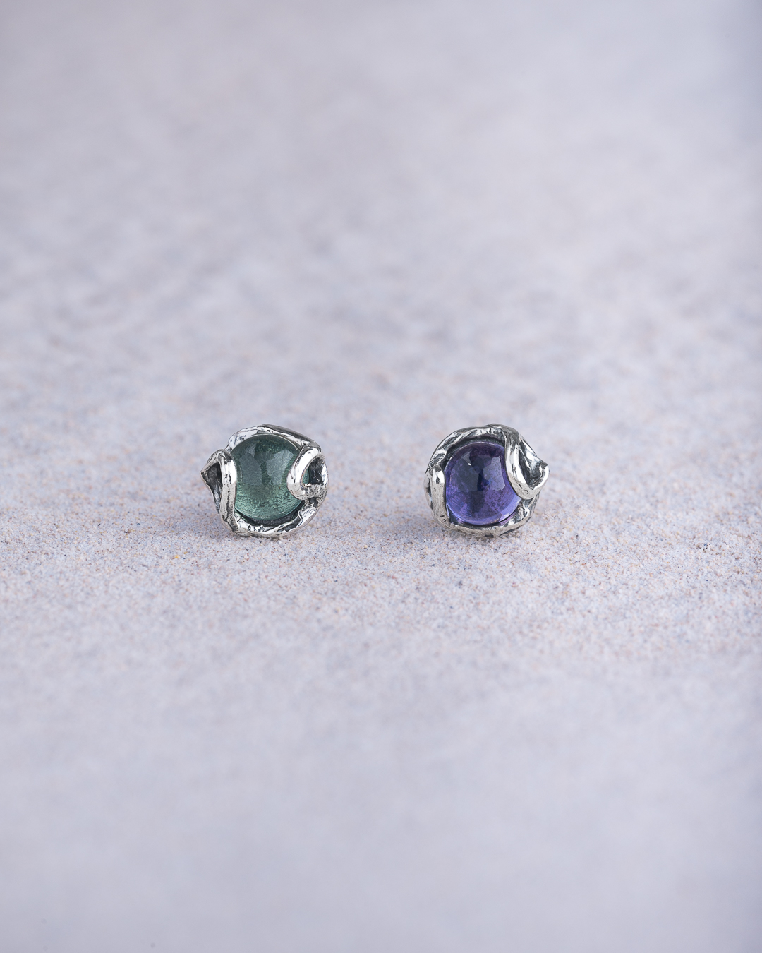 Orecchini Aura toppetta fissa