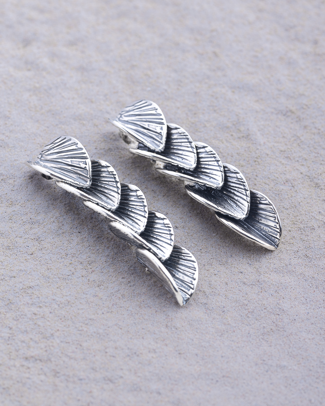 Orecchini Foglie 5 elementi