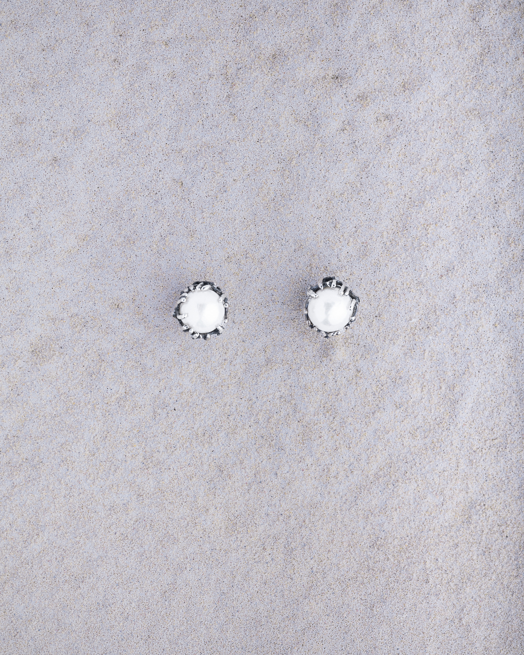 Orecchini Perle di Coco toppetta