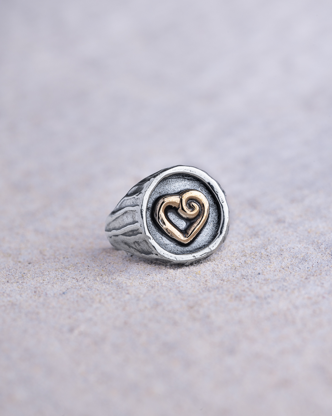 Anello Palpiti chevalier tondo