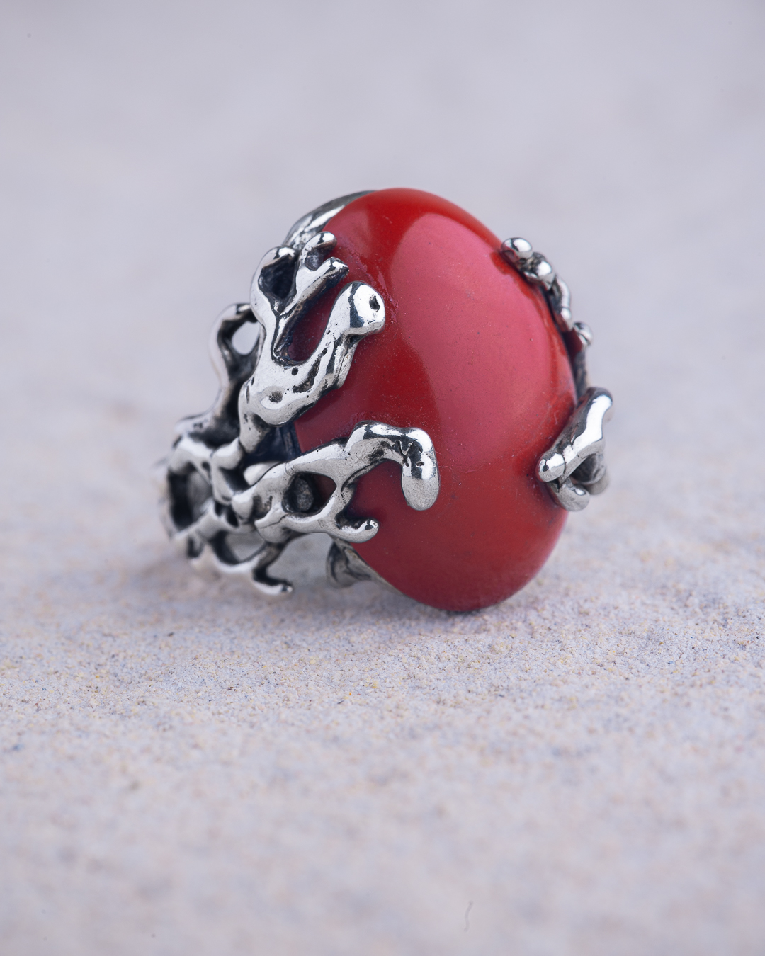 Anello Pasta di Corallo