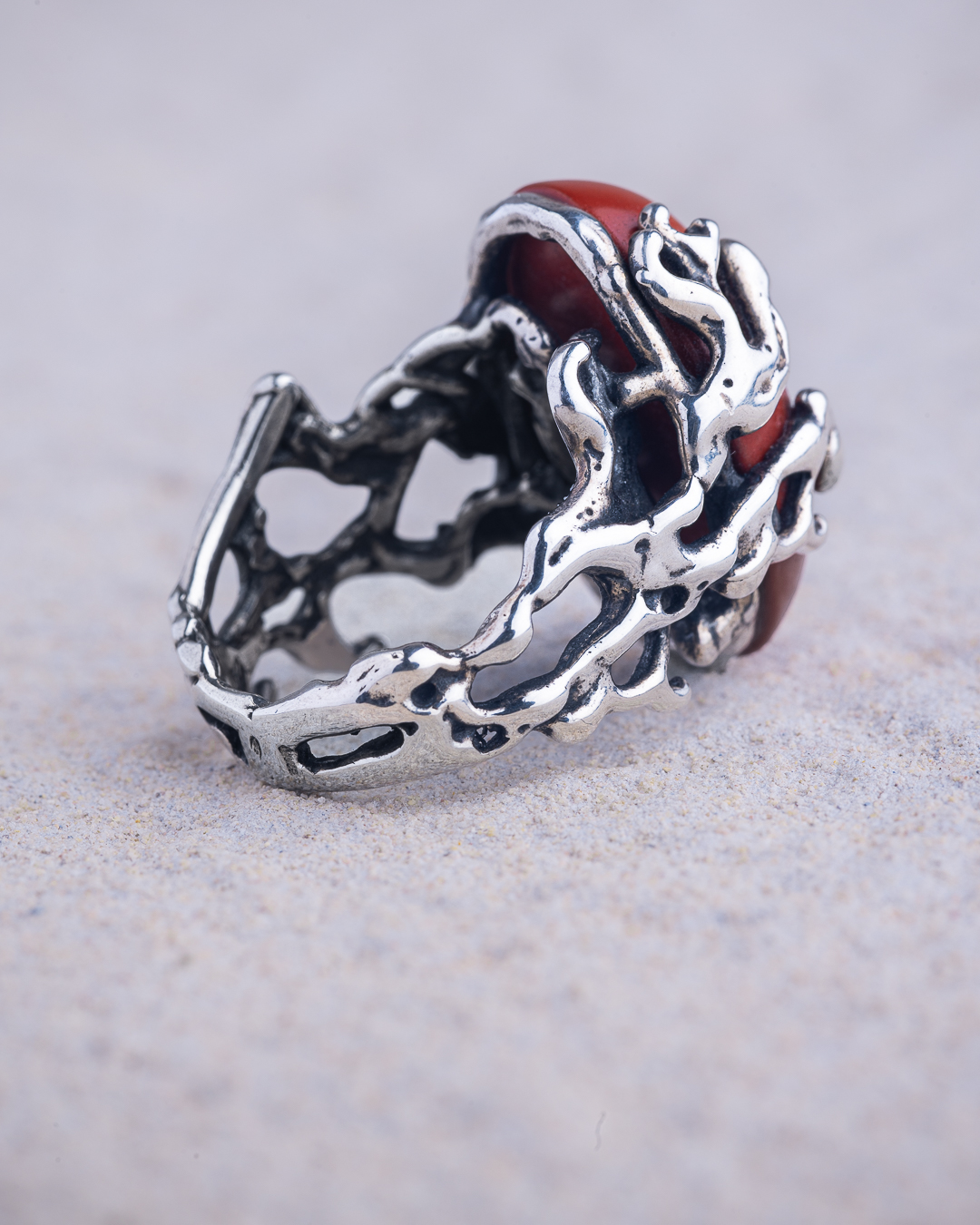 Anello Pasta di Corallo