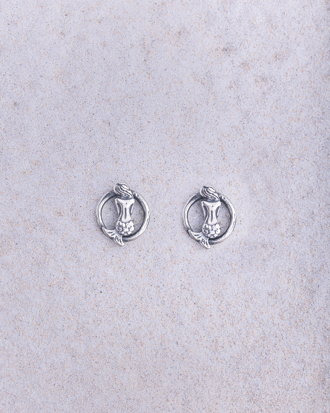 Orecchini Toppetta Partenope argento
