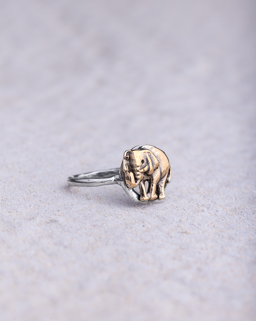 Anello FiloEco Elefantino