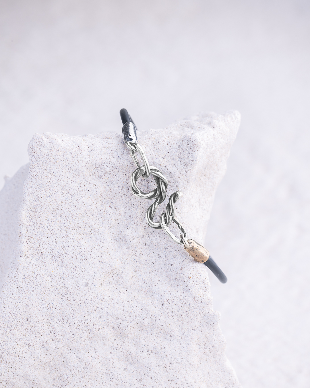 Bracciale caucciu Partenope