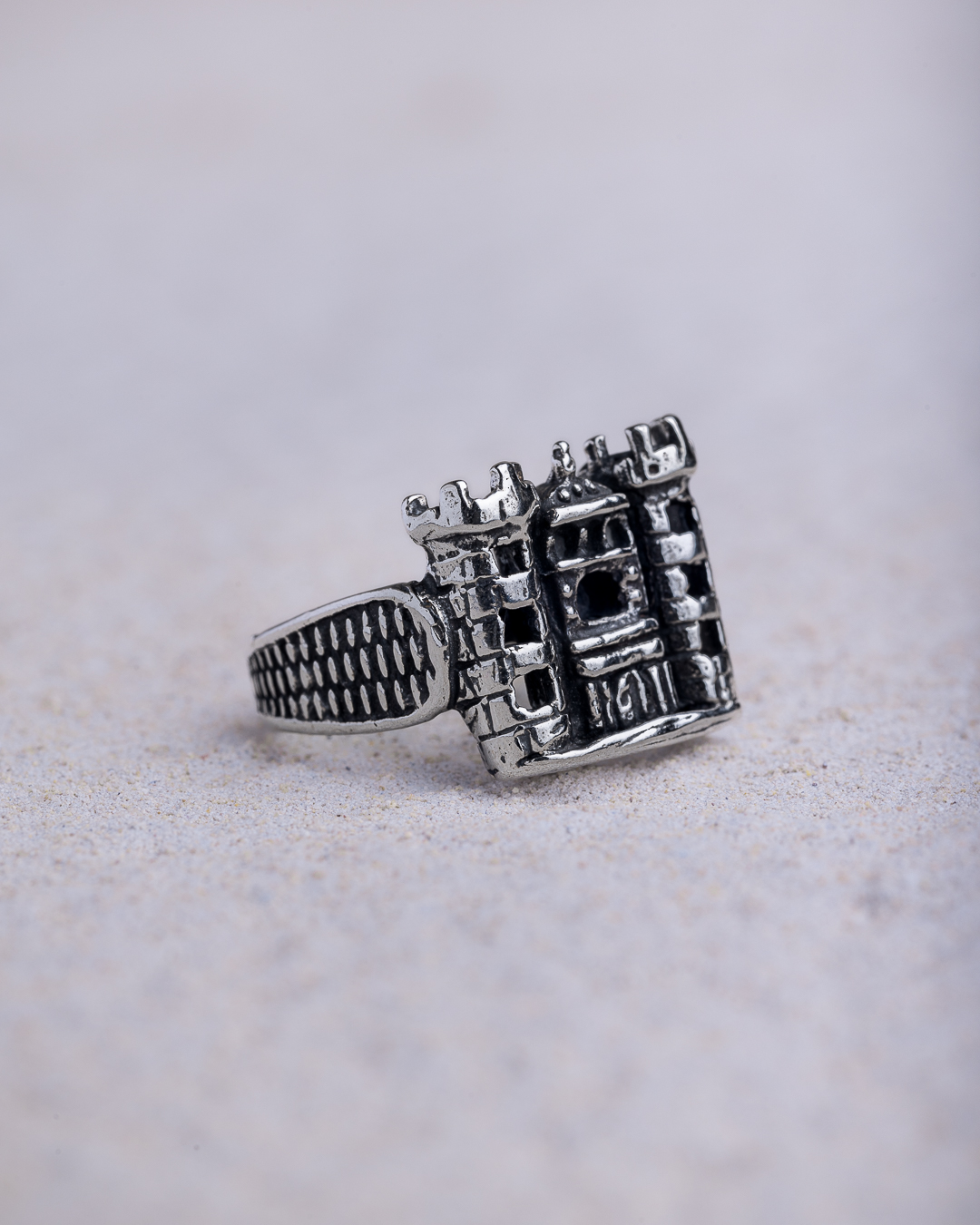 Anello Castello Maschio Angioino Argento