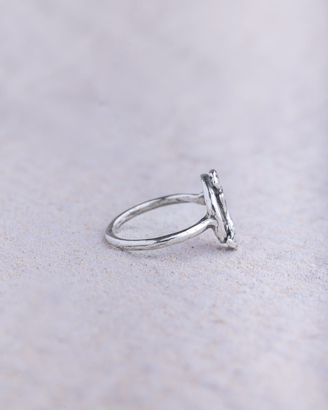 Anello FiloEco Partenope argento