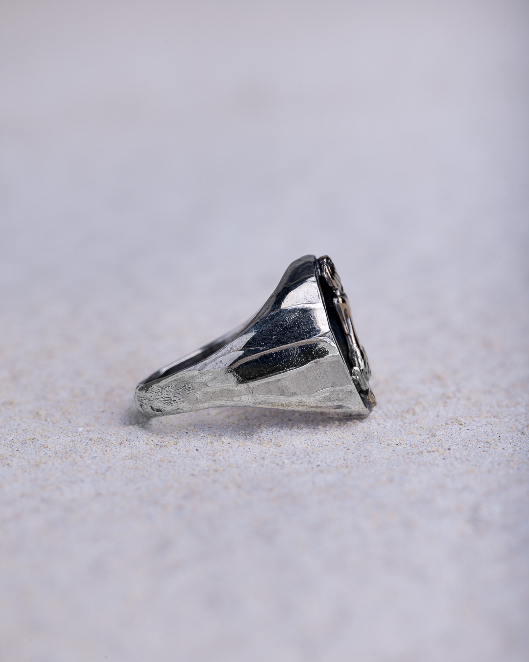 Anello Partenope bicolor