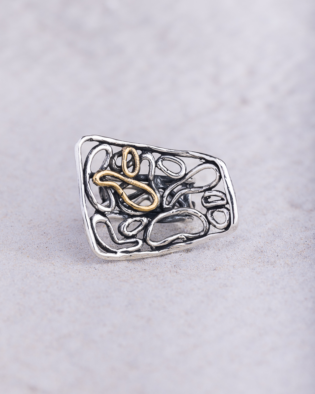 Anello Essentia - Laminam grande