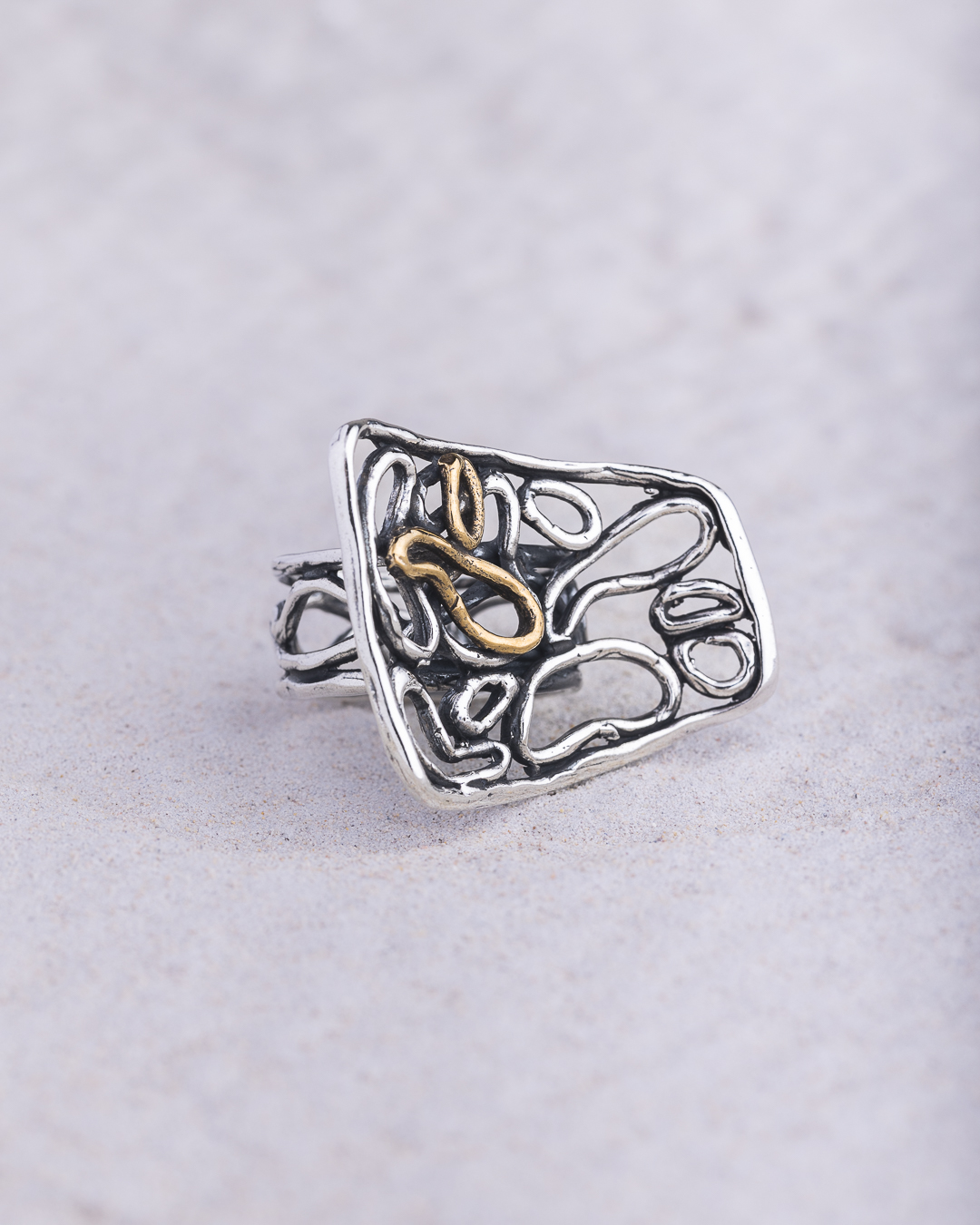 Anello Essentia - Laminam grande