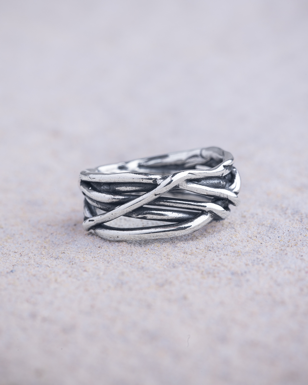 Anello Fili fascia sottile