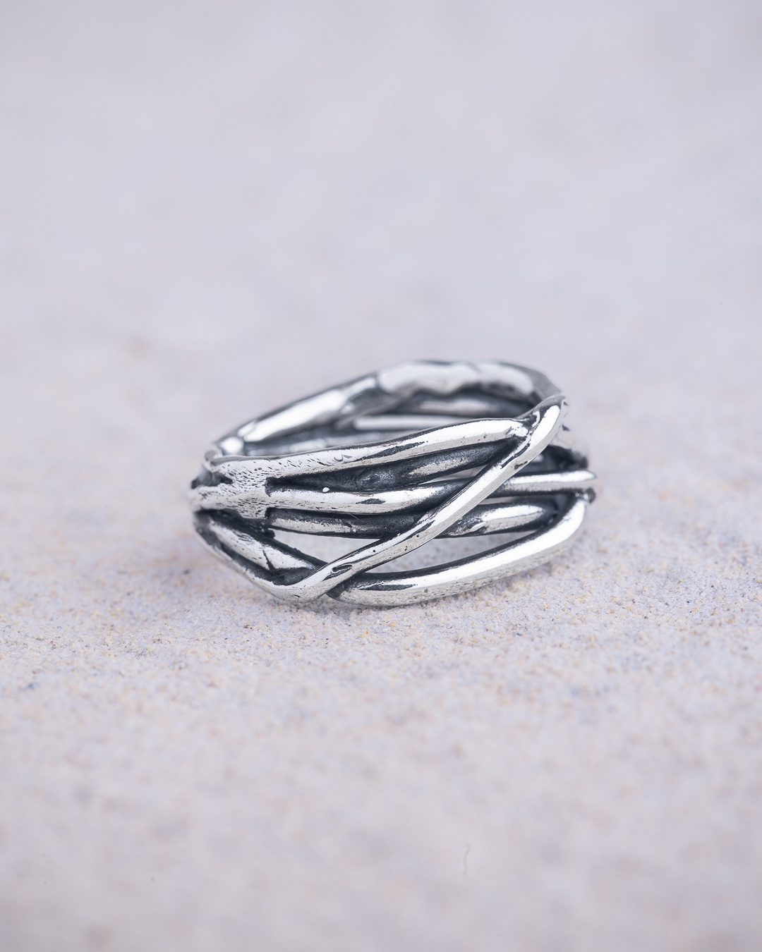 Anello Fili fascia sottile