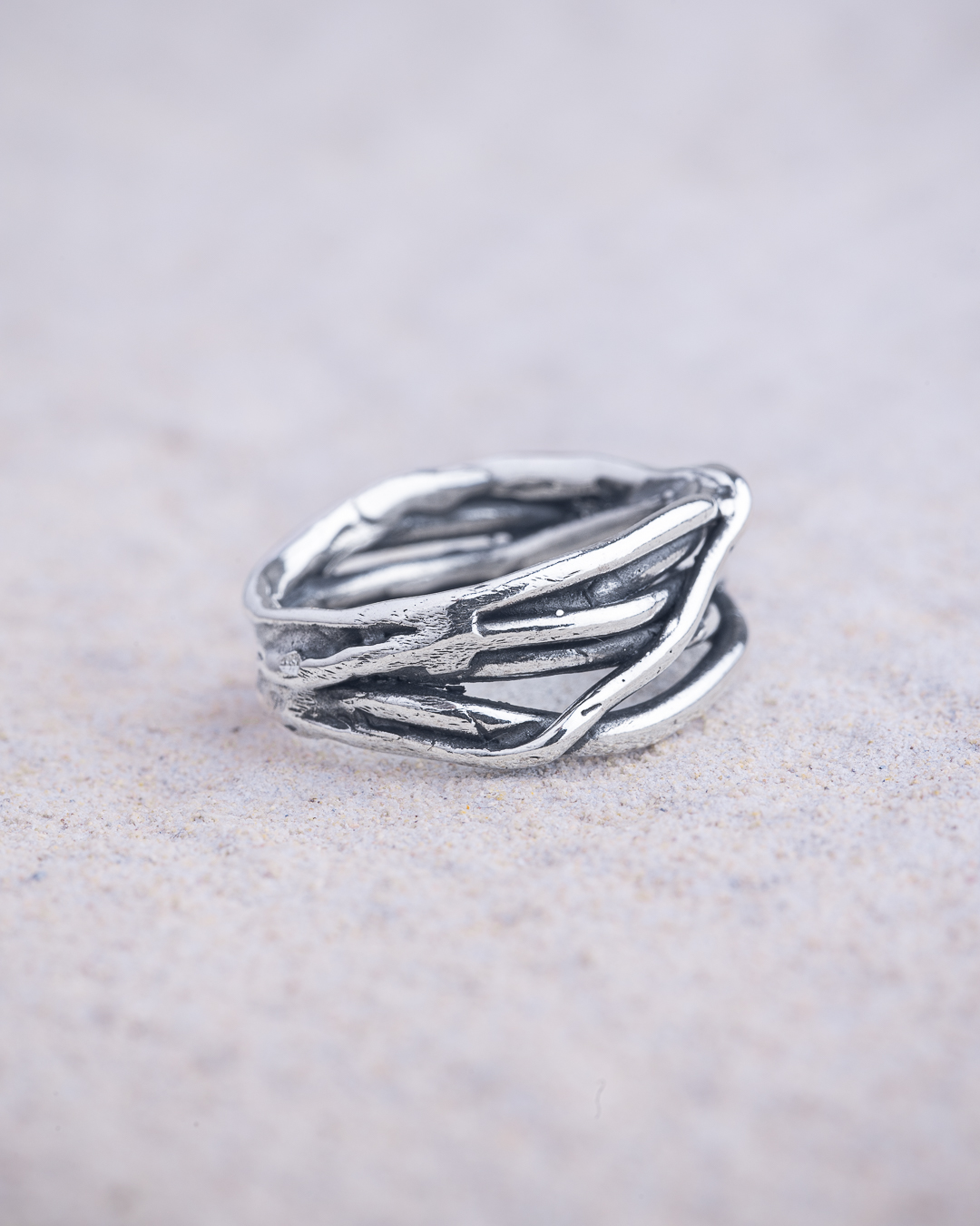 Anello Fili fascia sottile