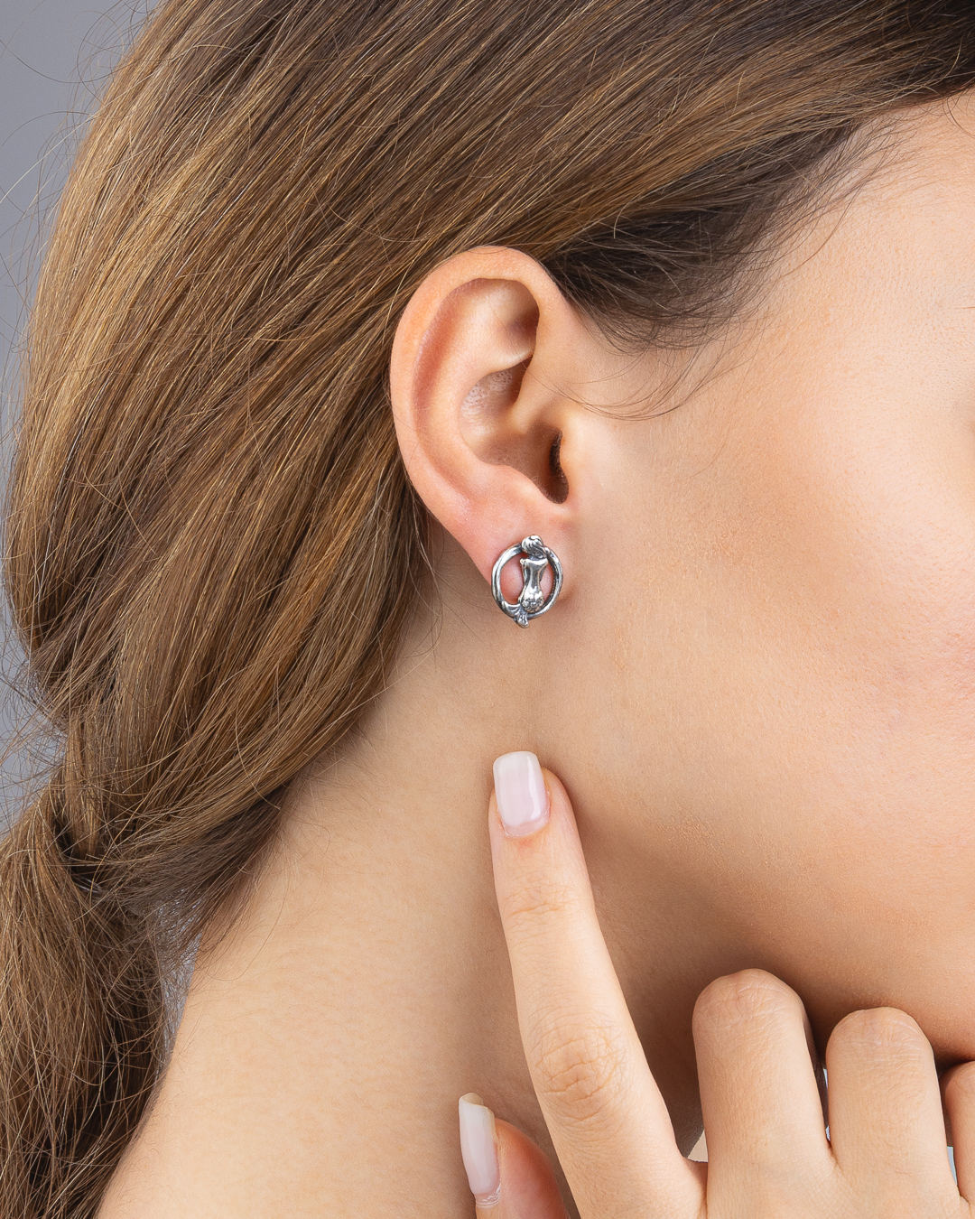 Orecchini Toppetta vari soggetti argento