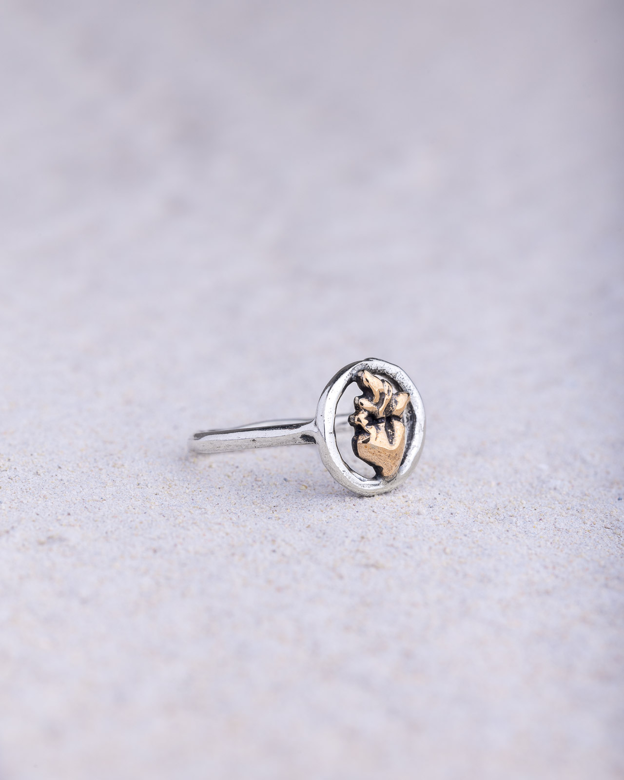 Anello FiloEco Cuore Sacro