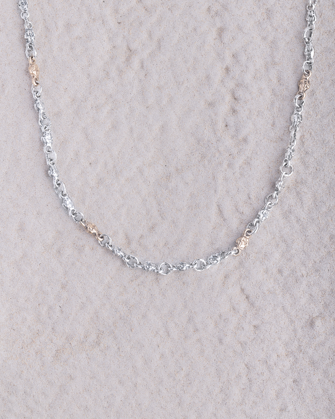 Catena Pepite bicolor 60 cm