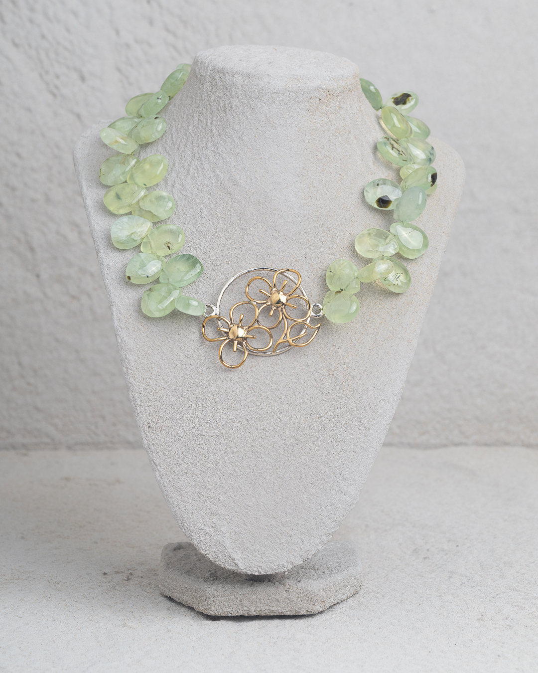 Ciondolo Fiori Dieci Primavere Variante collana con pietre